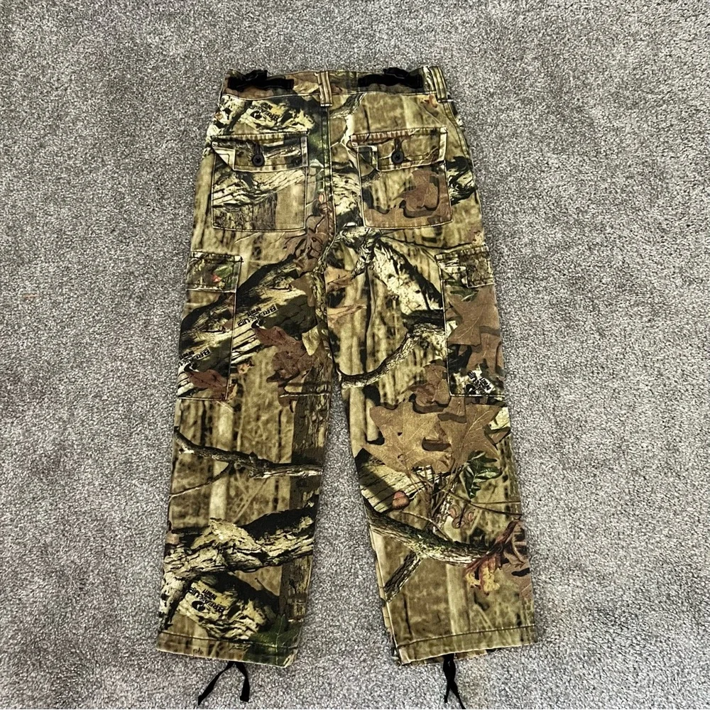 Redhead pants boys small camouflage baggy cargo pants real tree hunting outdoor - Picture 2 of 16